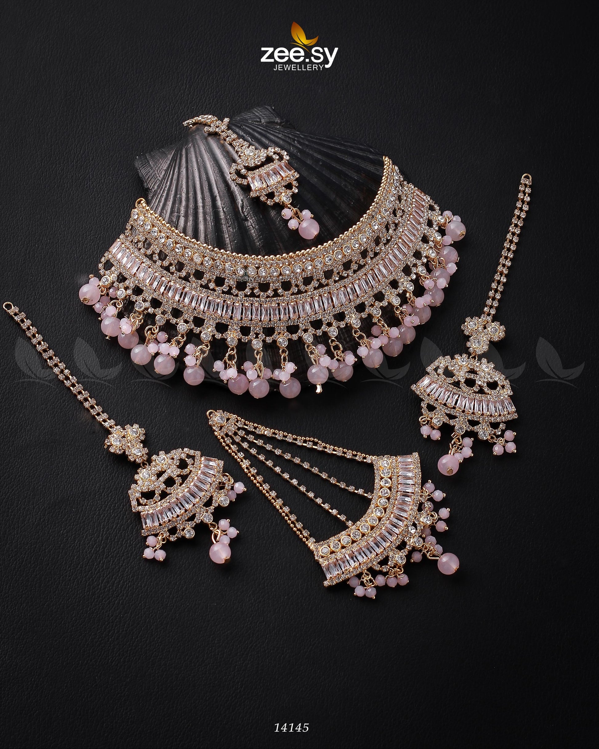 Starlit Bridal Set - by - Libasekhas UK - Registered Vendor of : Zeesy - 100% Original Designer Dresss