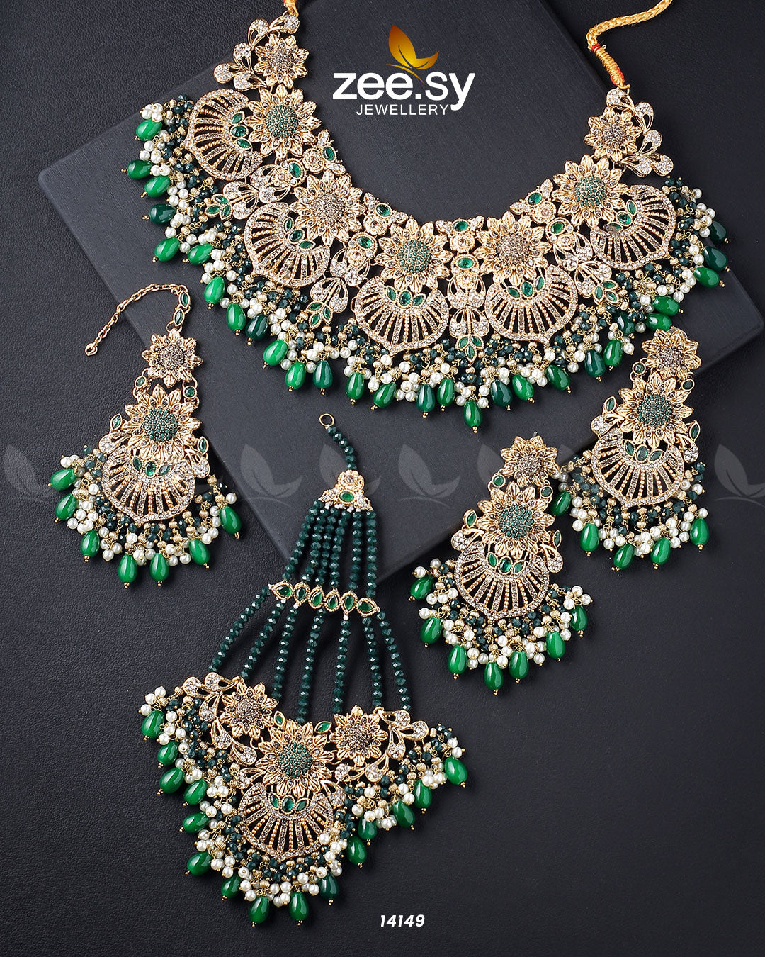 Yarrow Bridal Set - by - Libasekhas UK - Registered Vendor of : Zeesy - 100% Original Designer Dresss
