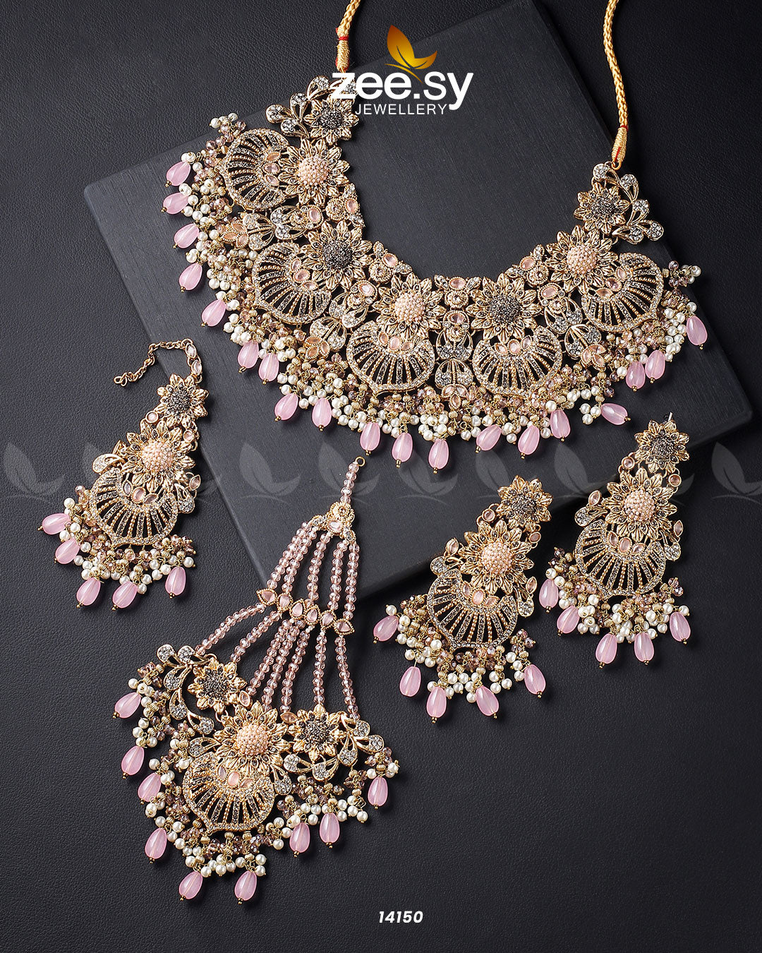 Yarrow Bridal Set - by - Libasekhas UK - Registered Vendor of : Zeesy - 100% Original Designer Dresss