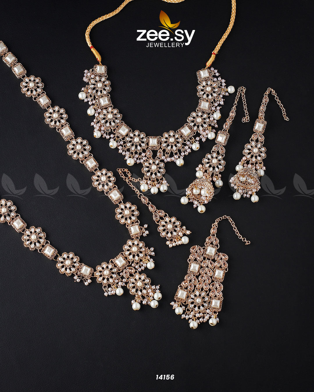 Armeria Bridal Set - by - Libasekhas UK - Registered Vendor of : Zeesy - 100% Original Designer Dresss