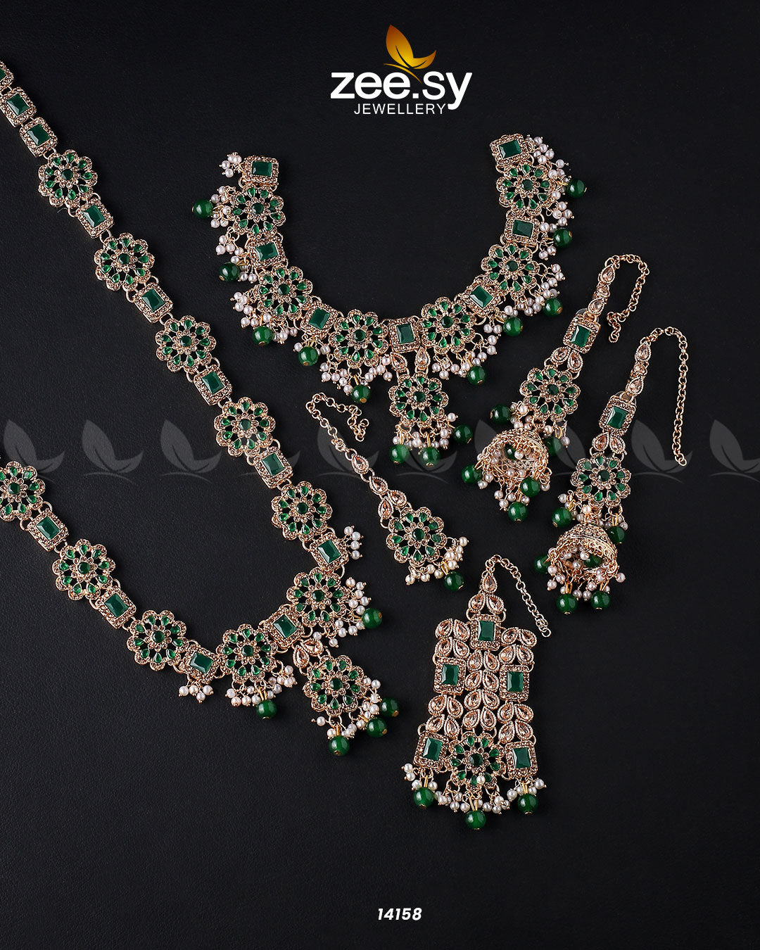 Armeria Bridal Set - by - Libasekhas UK - Registered Vendor of : Zeesy - 100% Original Designer Dresss