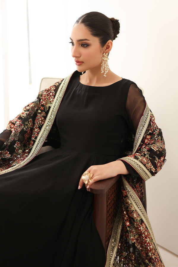 Baroque | Luxury Pret 25 | EMBROIDERED CHIFFON PR-1161 - by Libasekhas UK - Registered Vendor of : Baroque - 100% Original Designer Dress