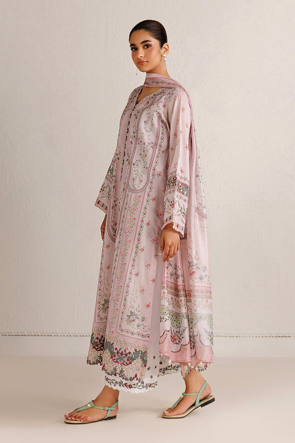 Baroque | Luxury Summer Pret |  UF-4513 - by Libasekhas UK - Registered Vendor of : Baroque - 100% Original Designer Dress