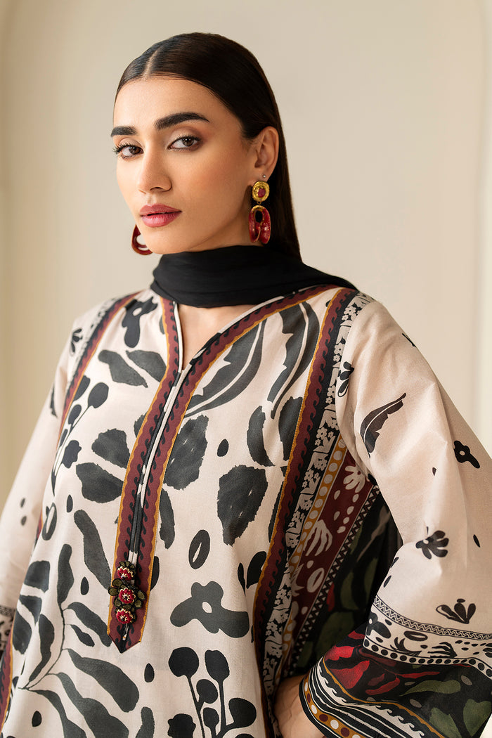 Baroque | Luxury Pret Summer | UF-4199 - by Libasekhas UK - Registered Vendor of : Baroque - 100% Original Designer Dress