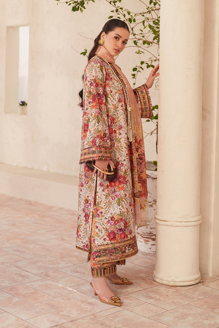 Baroque | Luxury Pret Summer | UF-4407 - by Libasekhas UK - Registered Vendor of : Baroque - 100% Original Designer Dress