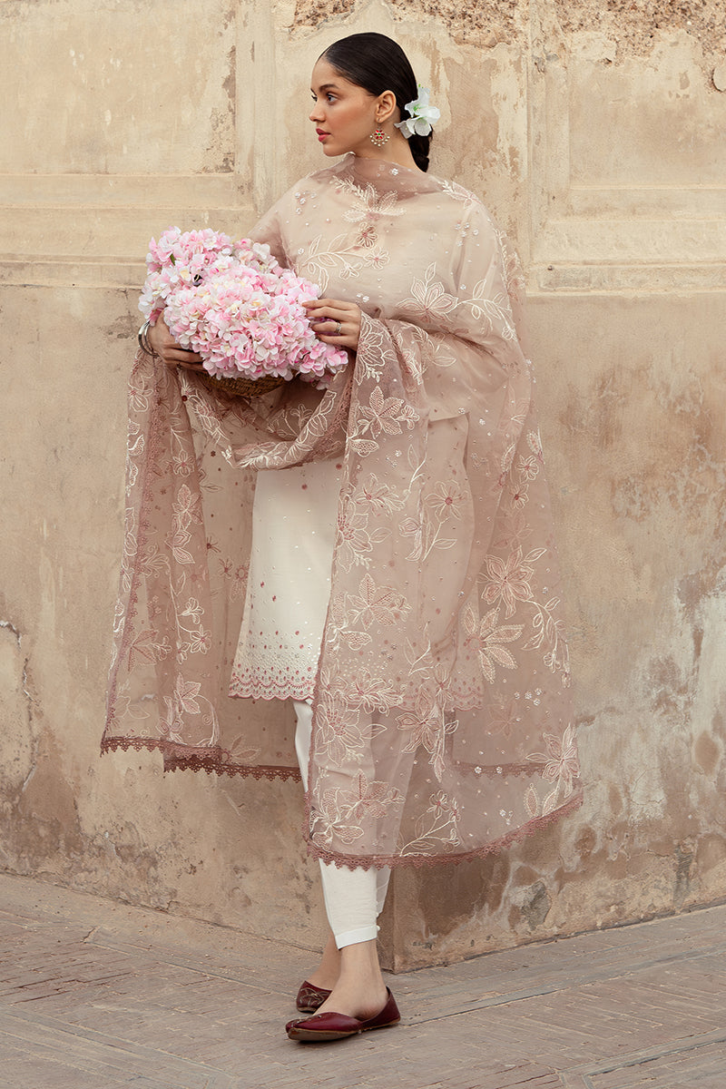 Cross Stitch | Premium Lawn 24 | SPECKLE MESH - by - Libasekhas UK - Registered Vendor of : Cross Stitch - 100% Original Designer Dresss