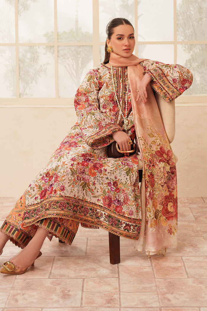 Baroque | Luxury Pret Summer | UF-4407 - by Libasekhas UK - Registered Vendor of : Baroque - 100% Original Designer Dress