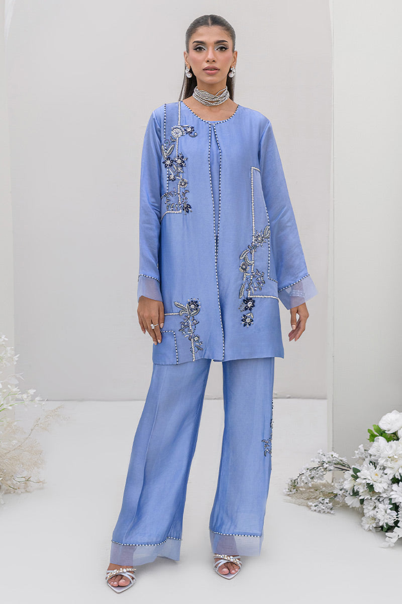 Chic Ophicial | Aarzu Luxe Pret | Moon Light Tiles - by Libasekhas UK - Registered Vendor of : Chic Ophicial - 100% Original Designer Dress