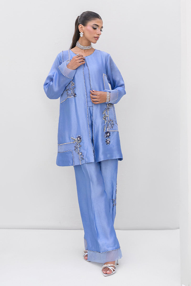 Chic Ophicial | Aarzu Luxe Pret | Moon Light Tiles - by Libasekhas UK - Registered Vendor of : Chic Ophicial - 100% Original Designer Dress