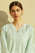 Cross Stitch | Premium Lawn 24 | WHISPER MINT - by - Libasekhas UK - Registered Vendor of : Cross Stitch - 100% Original Designer Dresss