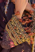 Cross Stitch | Eid Lawn 24 | GRAVEL - by - Libasekhas UK - Registered Vendor of : Cross Stitch - 100% Original Designer Dresss