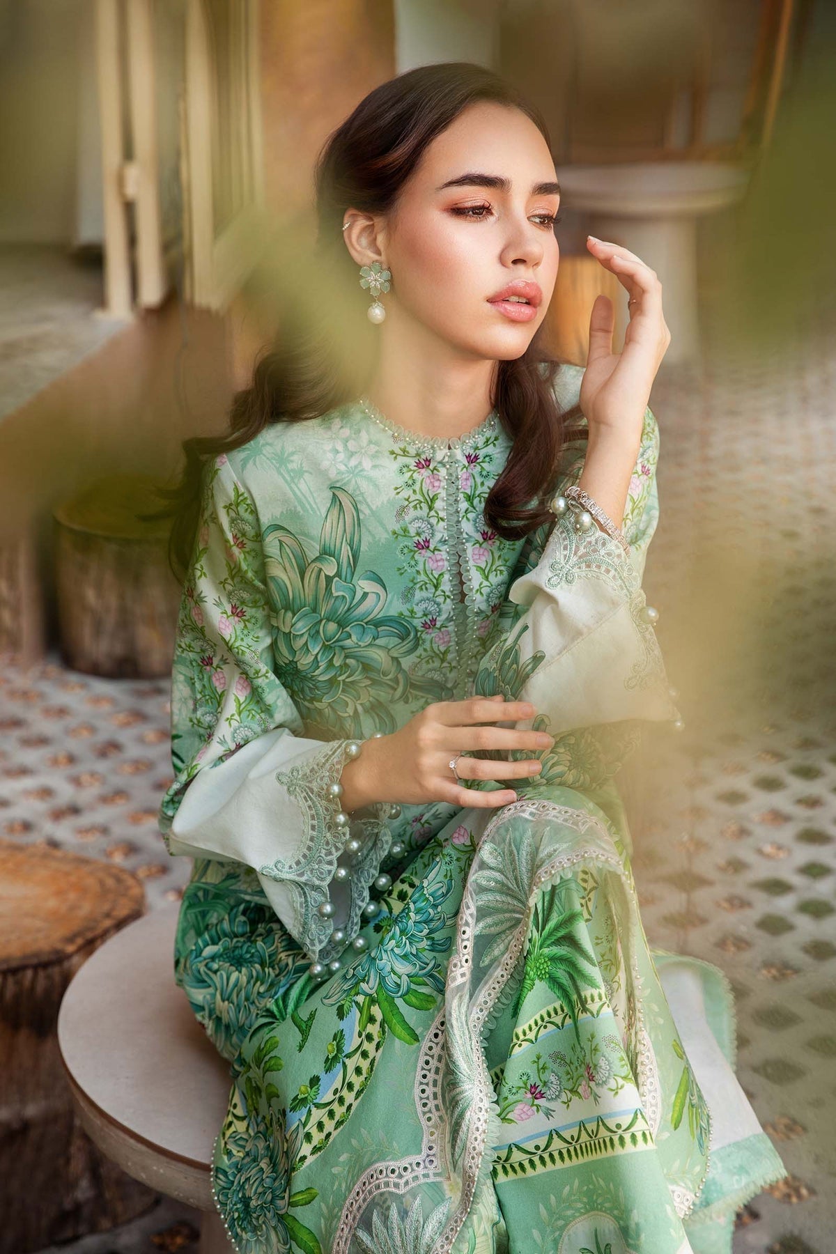 Maria B | M Prints 25 | MPT-2514-A - by - Libasekhas UK - Registered Vendor of : Maria B - 100% Original Designer Dresss