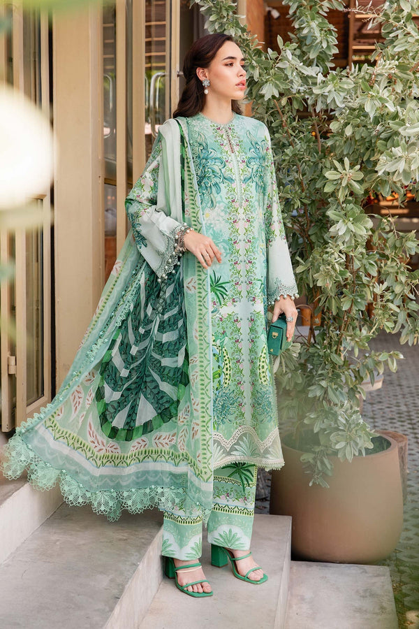 Maria B | M Prints 25 | MPT-2514-A - by - Libasekhas UK - Registered Vendor of : Maria B - 100% Original Designer Dresss