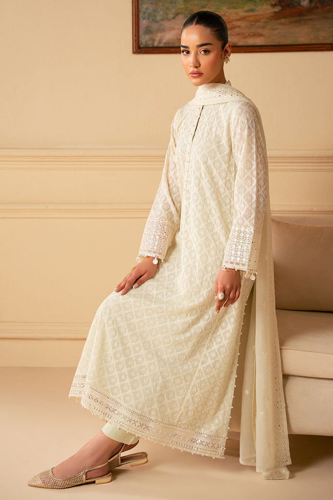 Cross Stitch | Luxe Atelier 25 | SOFT BREEZE - by - Libasekhas UK - Registered Vendor of : Cross Stitch - 100% Original Designer Dresss