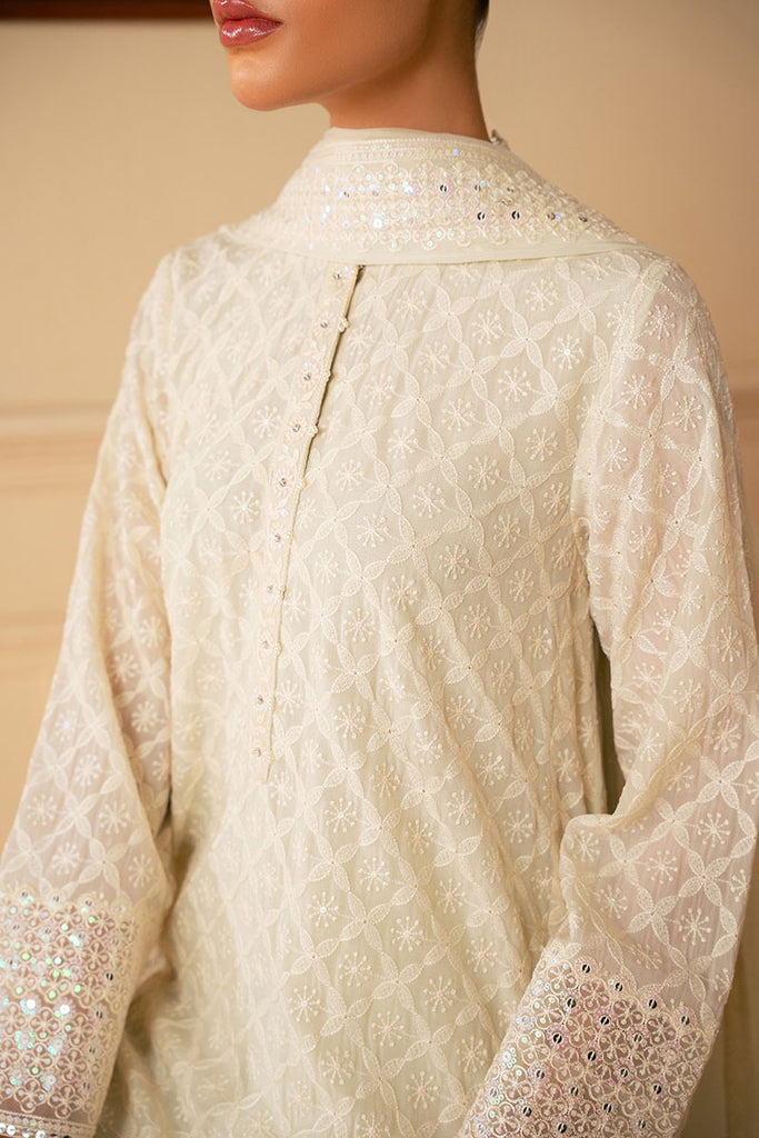 Cross Stitch | Luxe Atelier 25 | SOFT BREEZE - by - Libasekhas UK - Registered Vendor of : Cross Stitch - 100% Original Designer Dresss