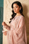 Cross Stitch | Luxe Atelier 25 | ROSY MIST - by - Libasekhas UK - Registered Vendor of : Cross Stitch - 100% Original Designer Dresss
