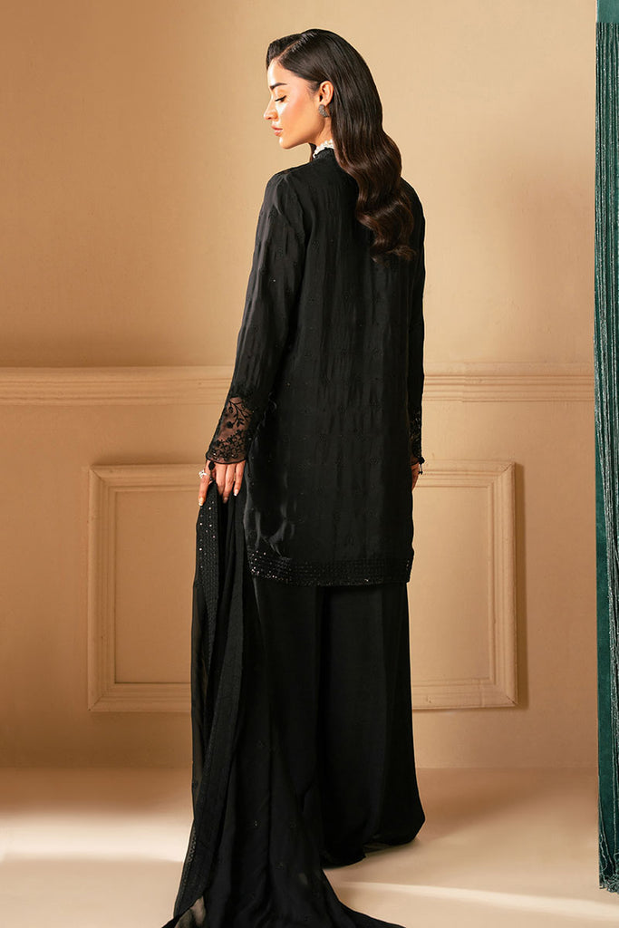 Cross Stitch | Luxe Atelier 25 | RAVEN HAZE - by - Libasekhas UK - Registered Vendor of : Cross Stitch - 100% Original Designer Dresss