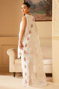 Cross Stitch | Luxe Atelier 25 | WHITE WHISPER - by - Libasekhas UK - Registered Vendor of : Cross Stitch - 100% Original Designer Dresss