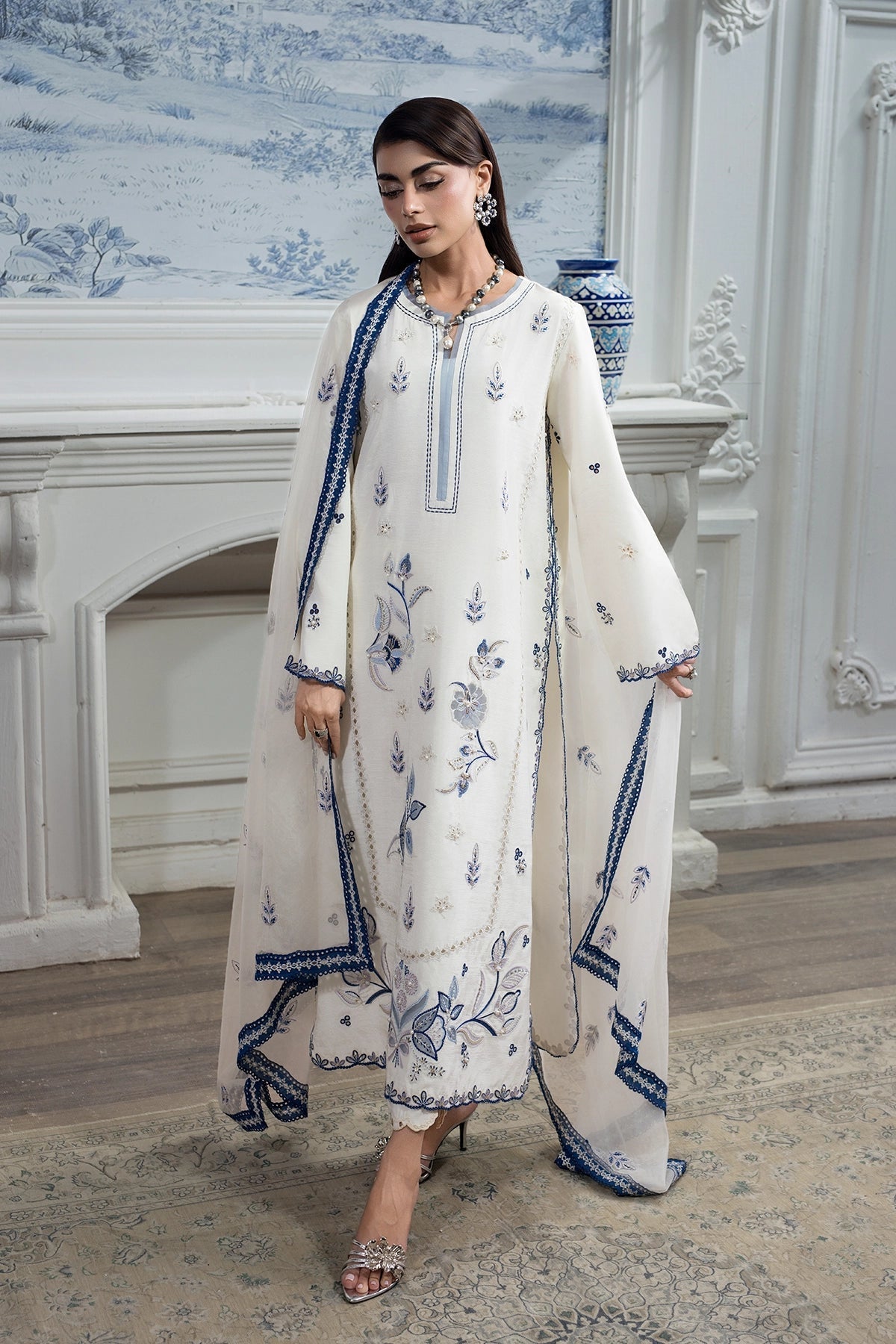 Rangrasiya | Lumeire Silk | Luna - by Libasekhas UK - Registered Vendor of : Rangrasiya - 100% Original Designer Dress