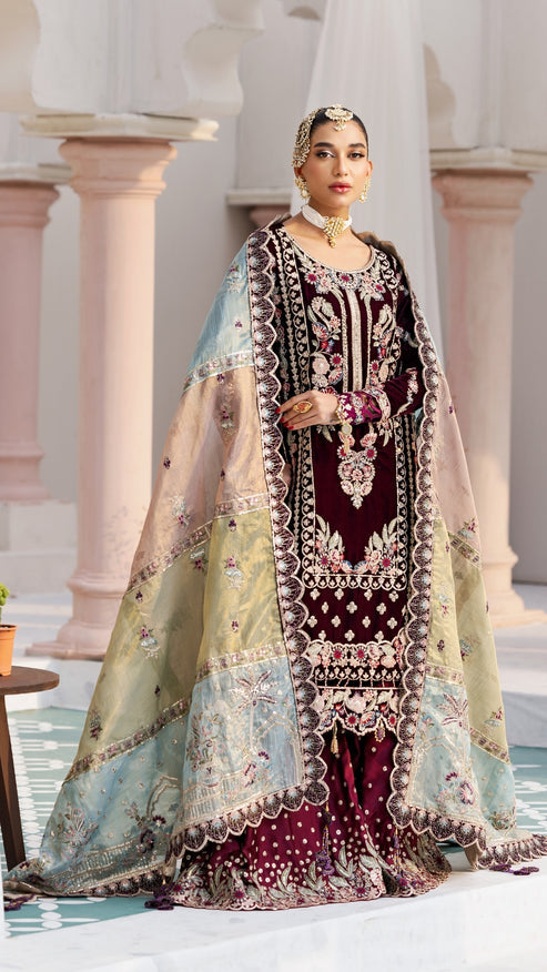 Zebtan | Andaz e Makhmal | ZAM-04 - by - Libasekhas UK - Registered Vendor of : Zebtan - 100% Original Designer Dresss