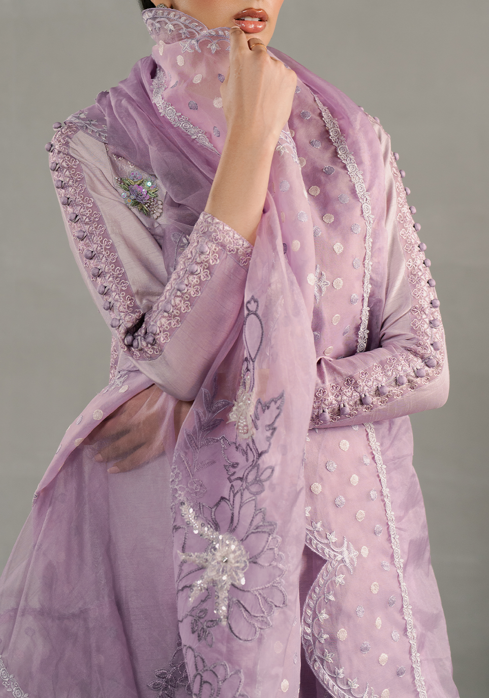 Zarqash | Silk Edit | ZQS 011 ELENA - by - Libasekhas UK - Registered Vendor of : Zarqash - 100% Original Designer Dresss