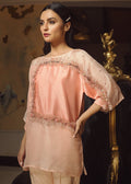Hana | Serendipity Ready to Wear | Peach Ripple - by - Libasekhas UK - Registered Vendor of : Hana - 100% Original Designer Dresss