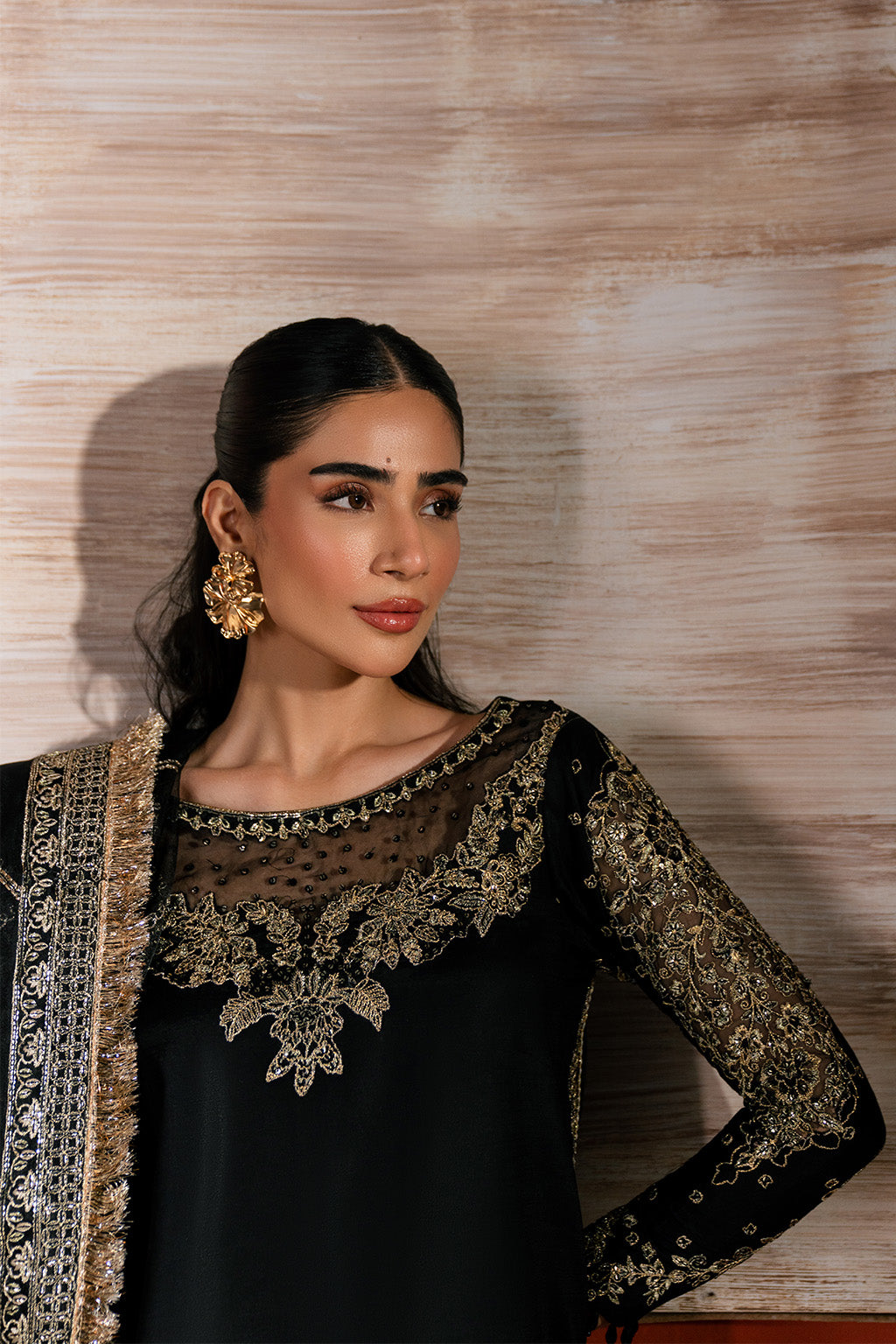 Neeshay | Raw Silk | RTW-RS-03 - by Libasekhas UK - Registered Vendor of : Neeshay - 100% Original Designer Dress