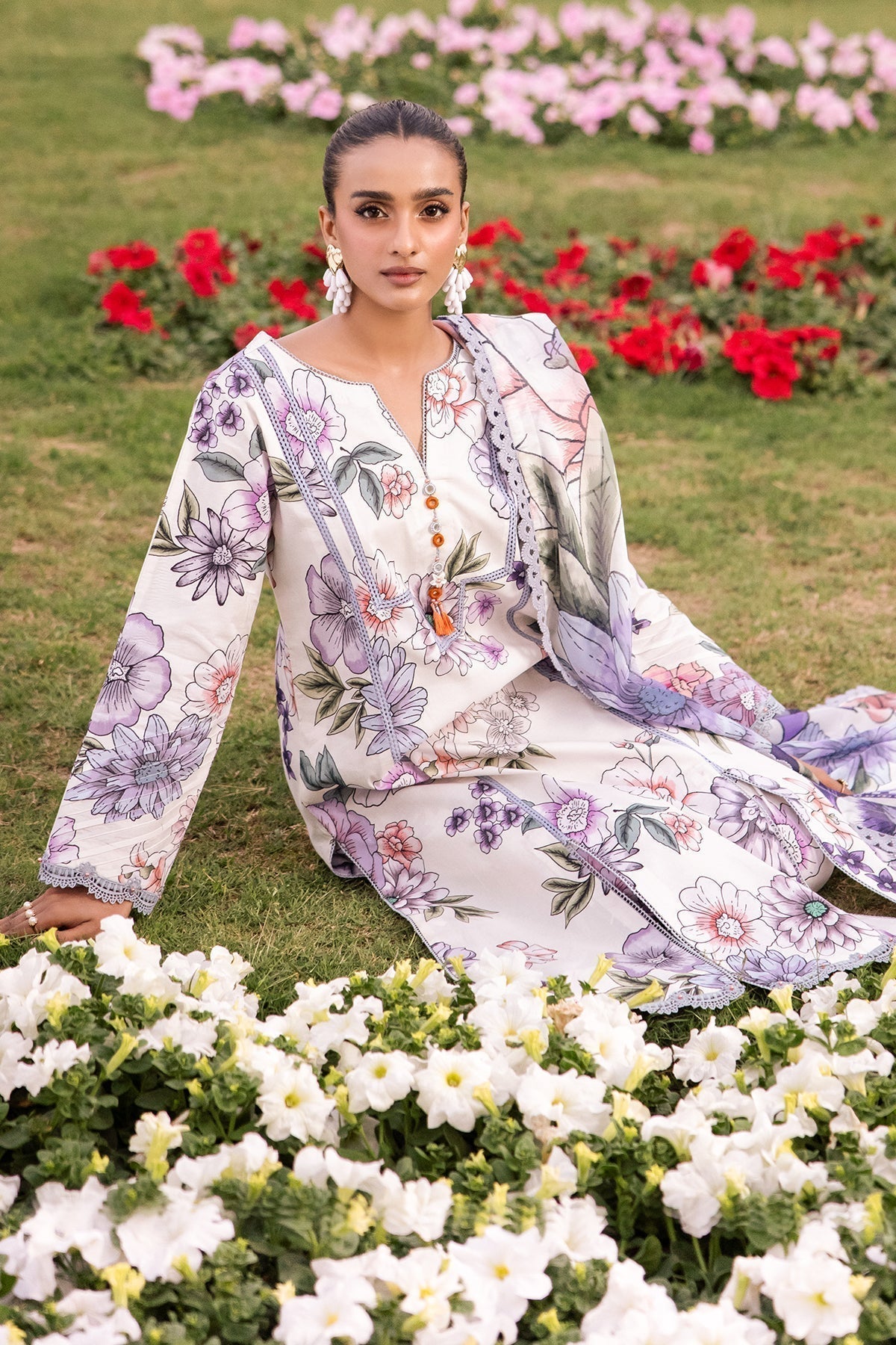 Alizeh | Sheen Lawn Prints 24 | TUBEROSE - by - Libasekhas UK - Registered Vendor of : Alizeh - 100% Original Designer Dresss