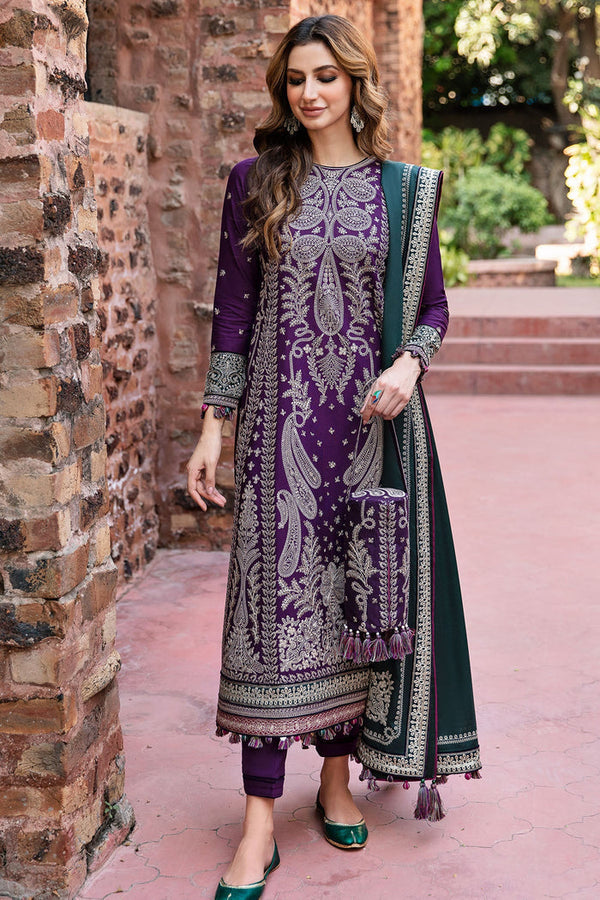 Jazmin | Winter Edition 24 | SLUB KHADDAR-DW23-D4 - by - Libasekhas UK - Registered Vendor of : Jazmin - 100% Original Designer Dresss