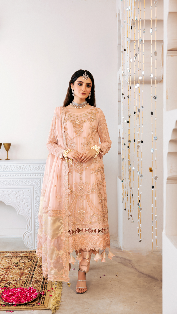 Zebtan | Zircon Wedding Formals | SHAMA ZQ-05 - by - Libasekhas UK - Registered Vendor of : Zebtan - 100% Original Designer Dresss
