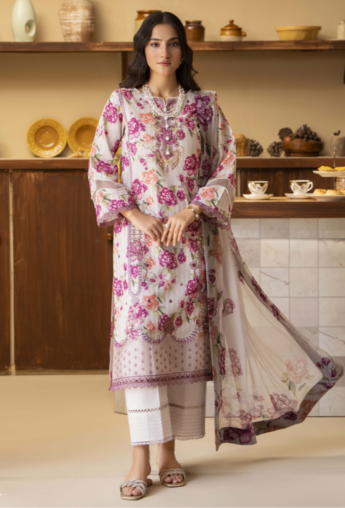 Humdum | Senora Lawn 25 | Senora - D10 - by - Libasekhas UK - Registered Vendor of : Humdum - 100% Original Designer Dresss