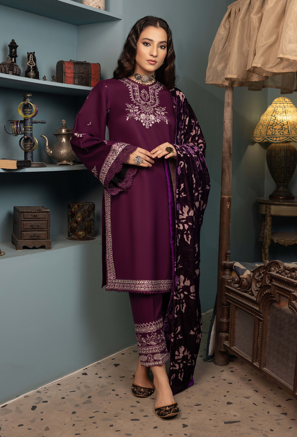 Humdum | Zouq 25 | D07 - by Libasekhas UK - Registered Vendor of : Humdum - 100% Original Designer Dress