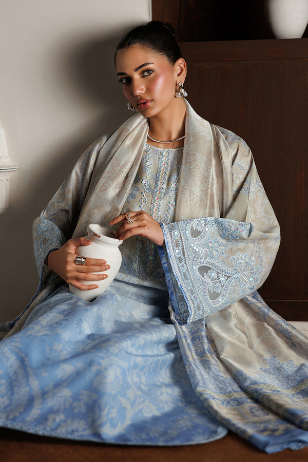 Baroque | Luxury Summer Pret | UF-4524 - by Libasekhas UK - Registered Vendor of : Baroque - 100% Original Designer Dress