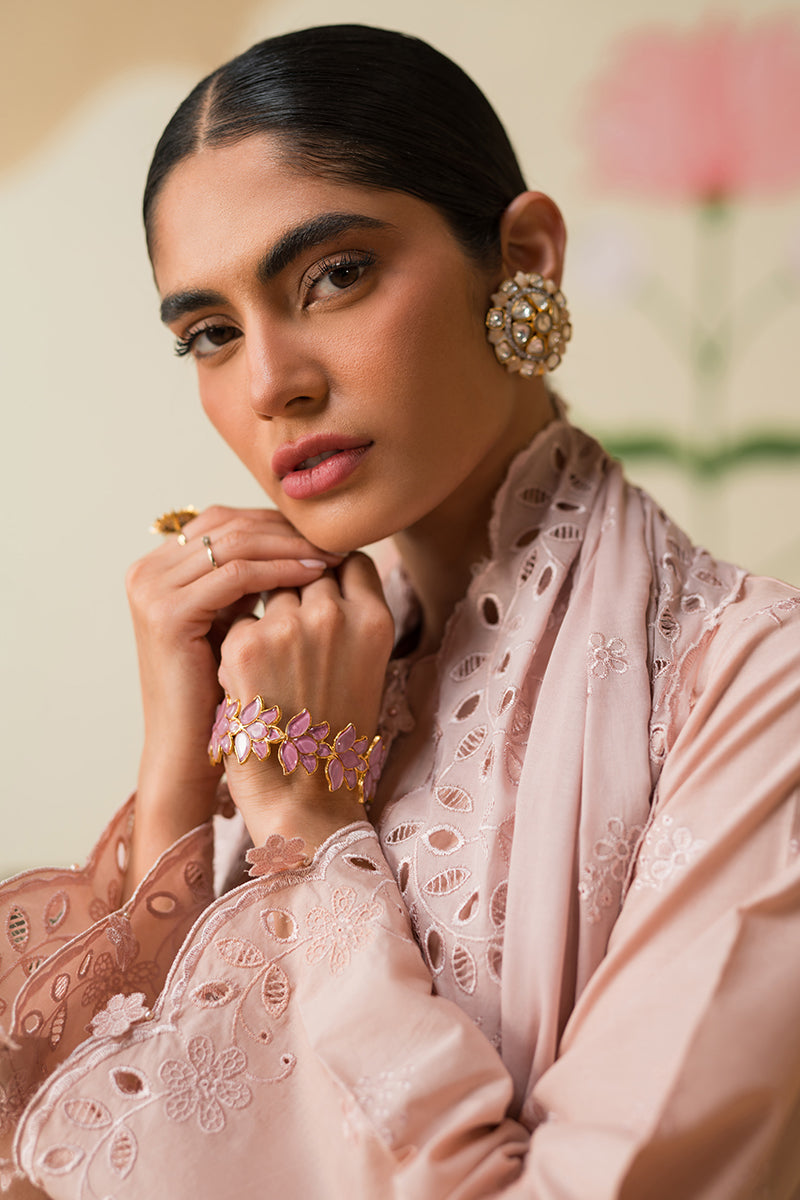 Cross Stitch | Chikankari Lawn Collection | P-04 - by - Libasekhas UK - Registered Vendor of : Cross Stitch - 100% Original Designer Dresss
