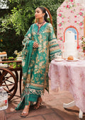 Elaf Premium | Printed Collection 24 | EEP-04B - Chic Teal - by - Libasekhas UK - Registered Vendor of : Elaf Premium - 100% Original Designer Dresss