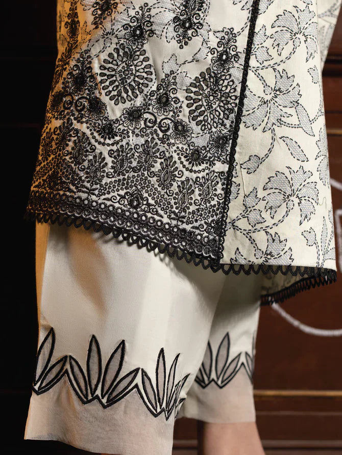 Faiza Faisal | Maya Luxury Lawn | Deniz - by - Libasekhas UK - Registered Vendor of : Faiza Faisal - 100% Original Designer Dresss