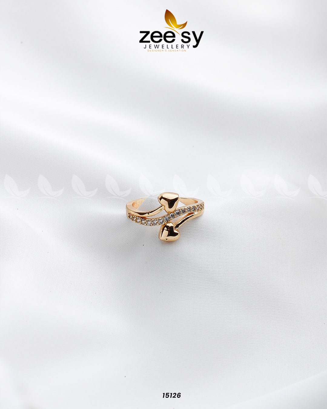 Daffodil Ring - by - Libasekhas UK - Registered Vendor of : Zeesy - 100% Original Designer Dresss