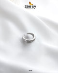 Frond Ring - by - Libasekhas UK - Registered Vendor of : Zeesy - 100% Original Designer Dresss