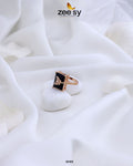 Butterfly Ring - by - Libasekhas UK - Registered Vendor of : Zeesy - 100% Original Designer Dresss