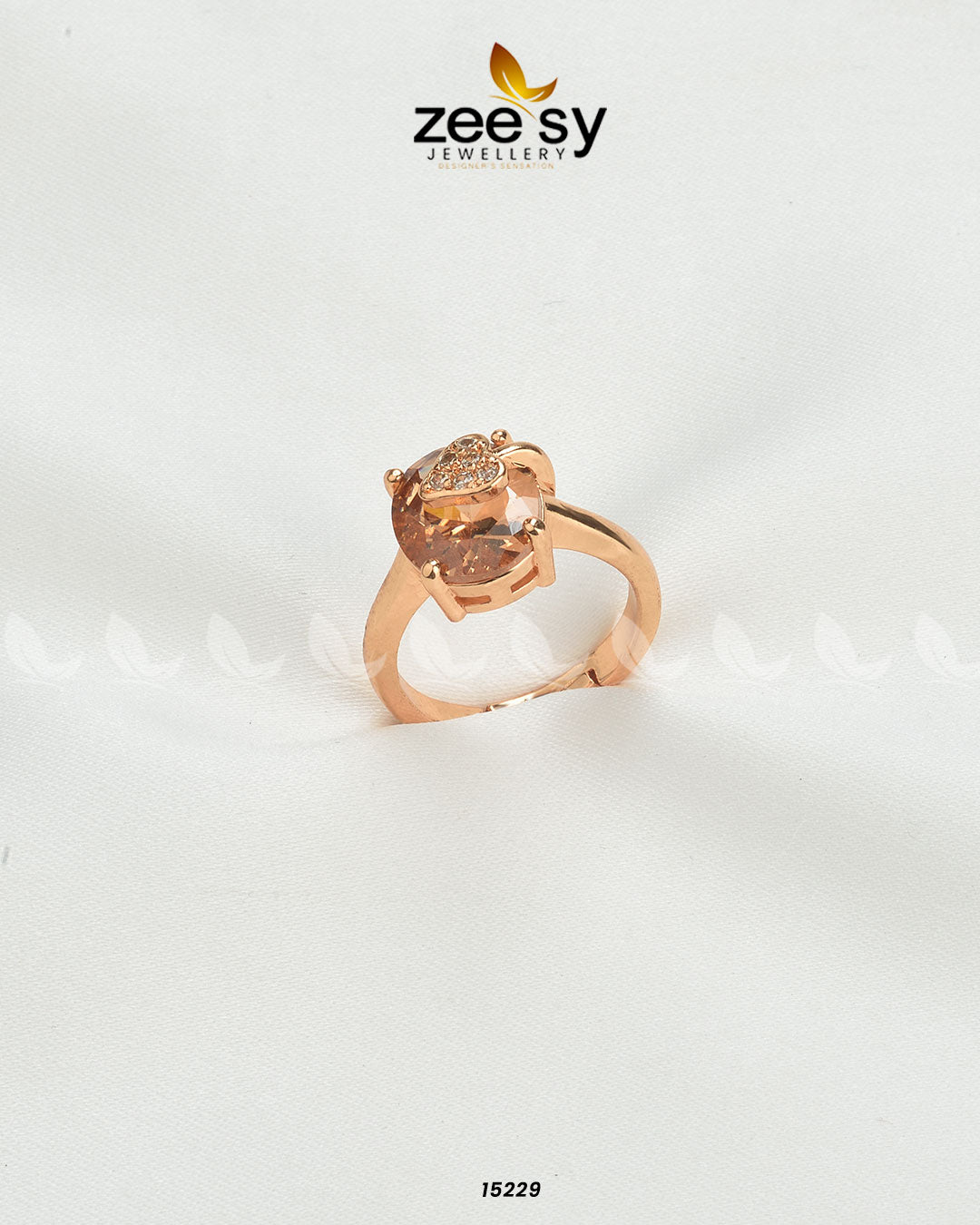 Sizzling Charming Ring - by - Libasekhas UK - Registered Vendor of : Zeesy - 100% Original Designer Dresss