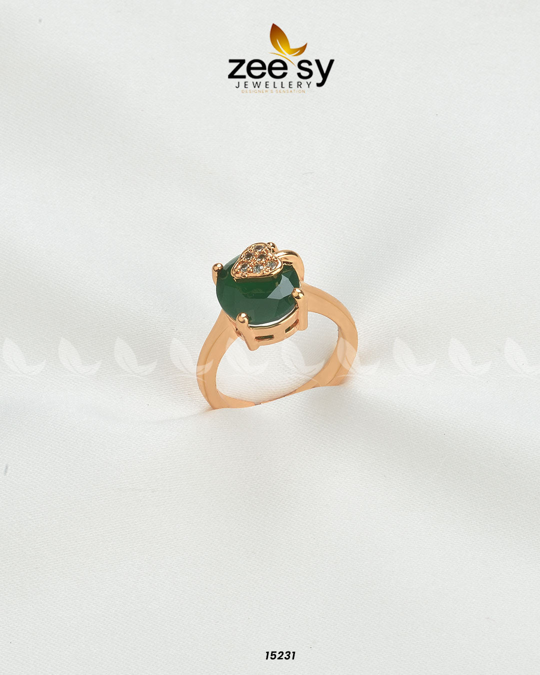 Sizzling Charming Ring - by - Libasekhas UK - Registered Vendor of : Zeesy - 100% Original Designer Dresss