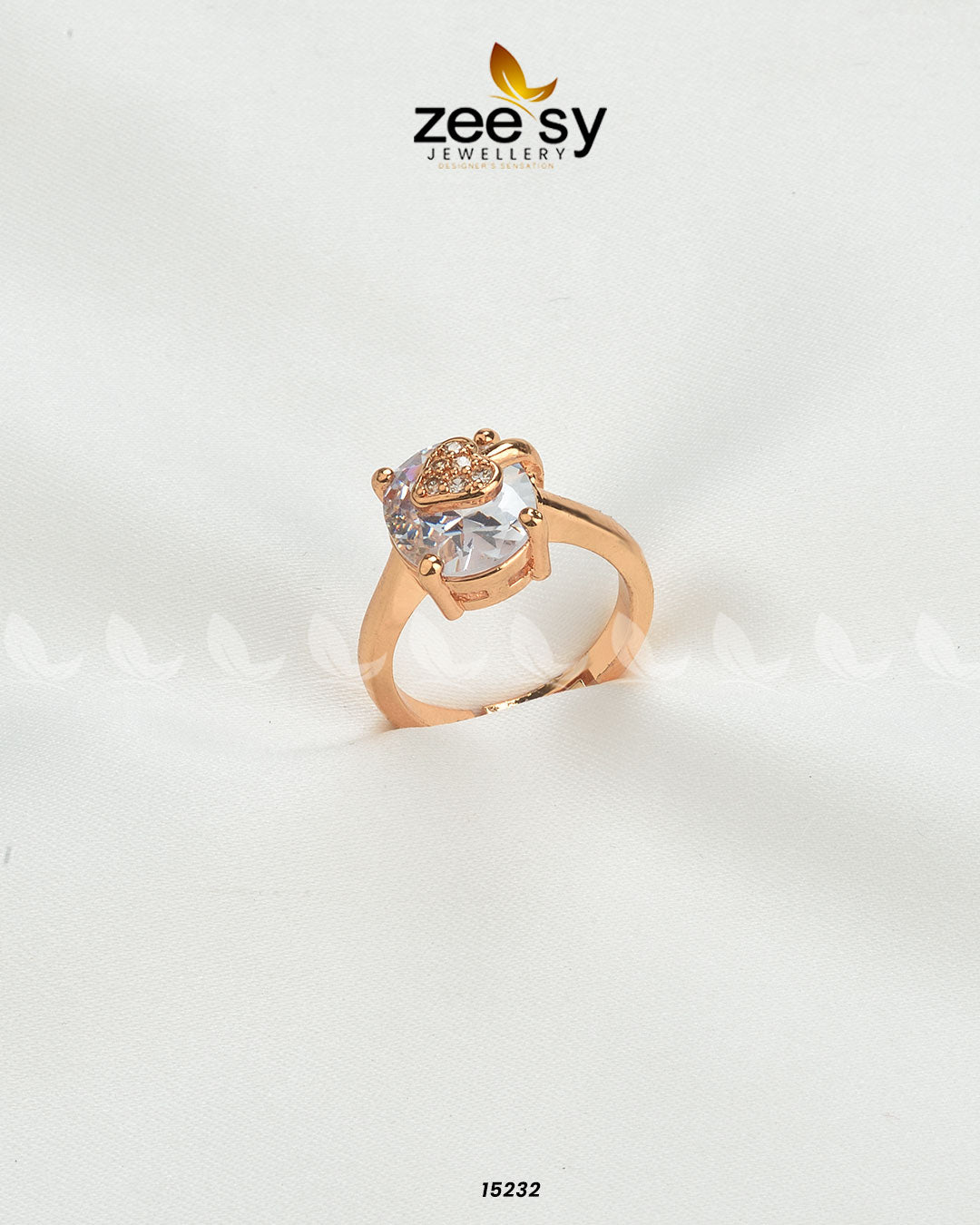 Sizzling Charming Ring - by - Libasekhas UK - Registered Vendor of : Zeesy - 100% Original Designer Dresss