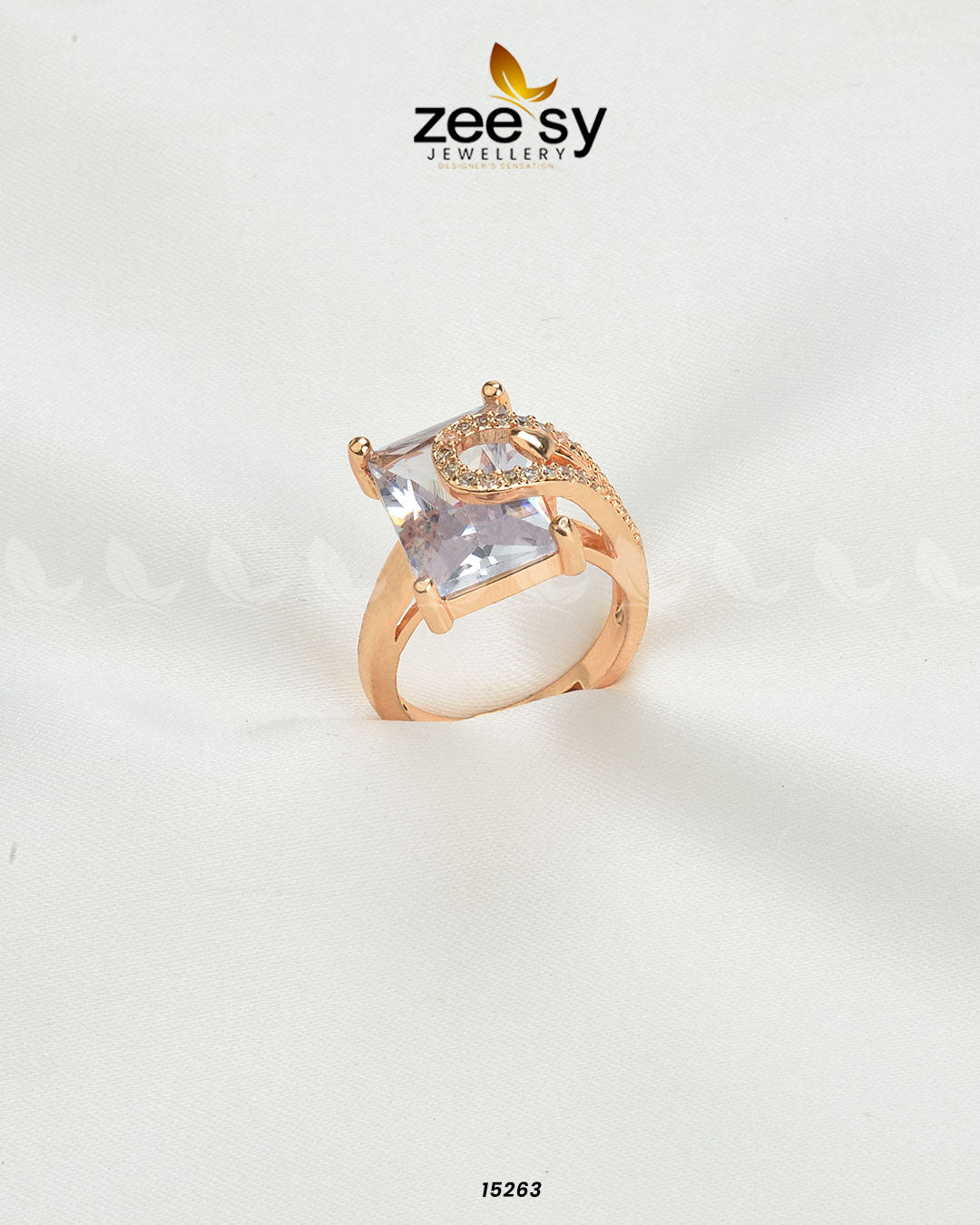 Elegance Ring - by - Libasekhas UK - Registered Vendor of : Zeesy - 100% Original Designer Dresss