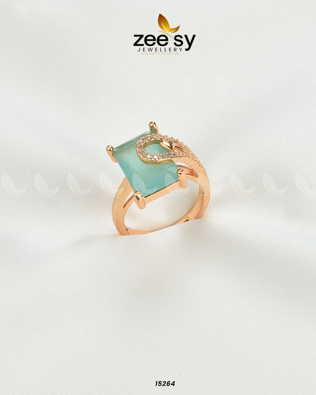 Elegance Ring - by - Libasekhas UK - Registered Vendor of : Zeesy - 100% Original Designer Dresss