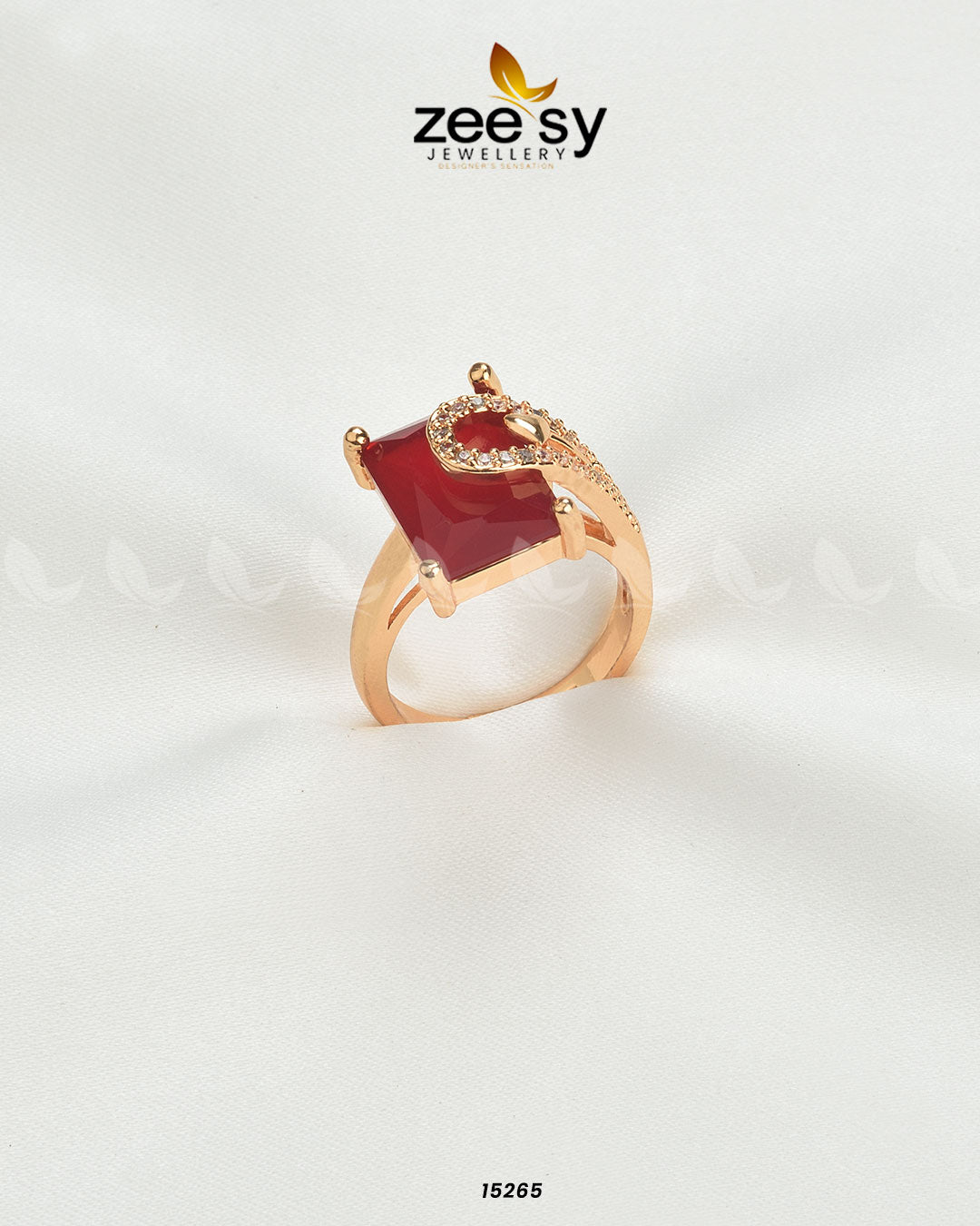 Elegance Ring - by - Libasekhas UK - Registered Vendor of : Zeesy - 100% Original Designer Dresss
