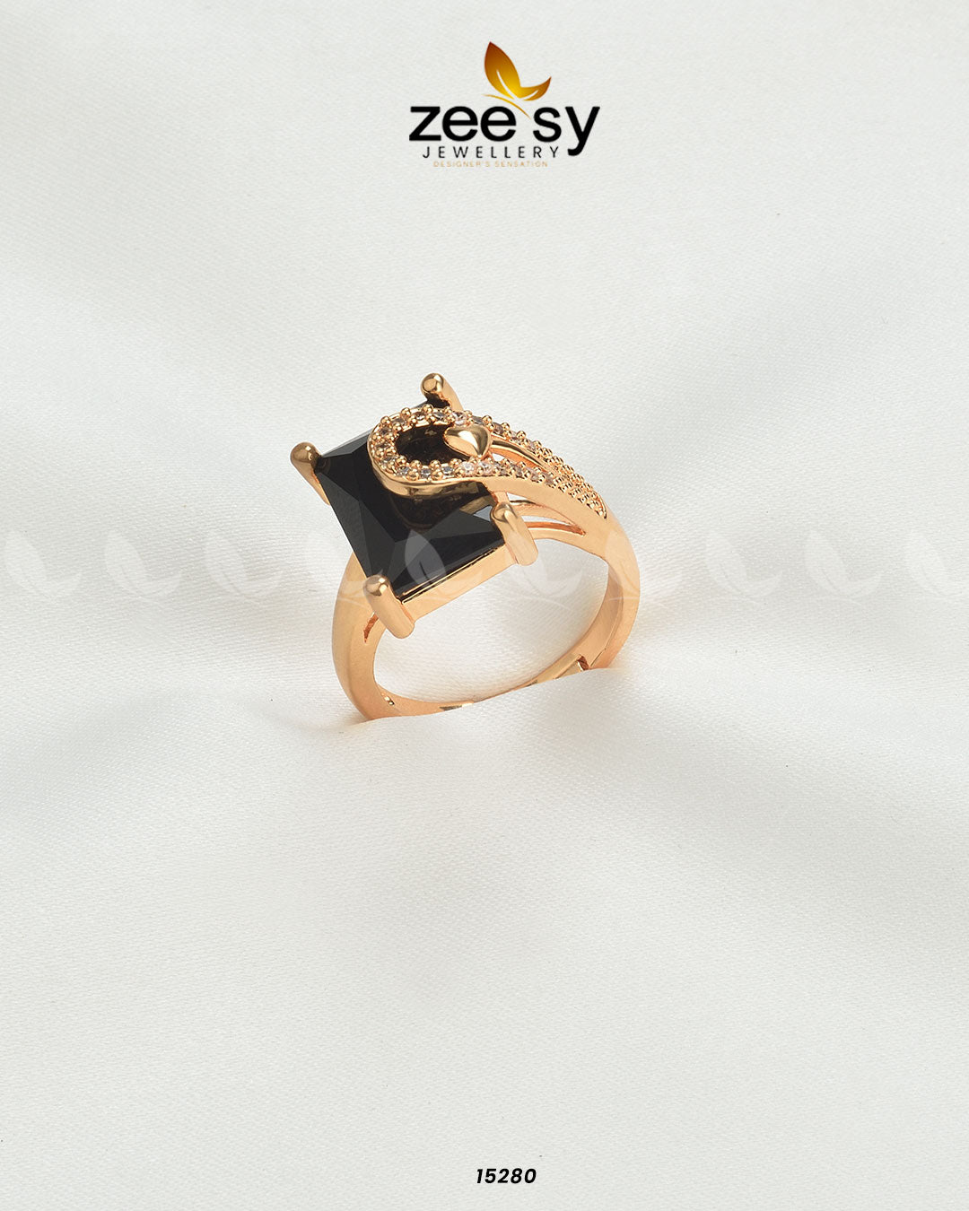 Elegance Ring - by - Libasekhas UK - Registered Vendor of : Zeesy - 100% Original Designer Dresss
