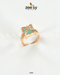 Solstice Ring - by - Libasekhas UK - Registered Vendor of : Zeesy - 100% Original Designer Dresss