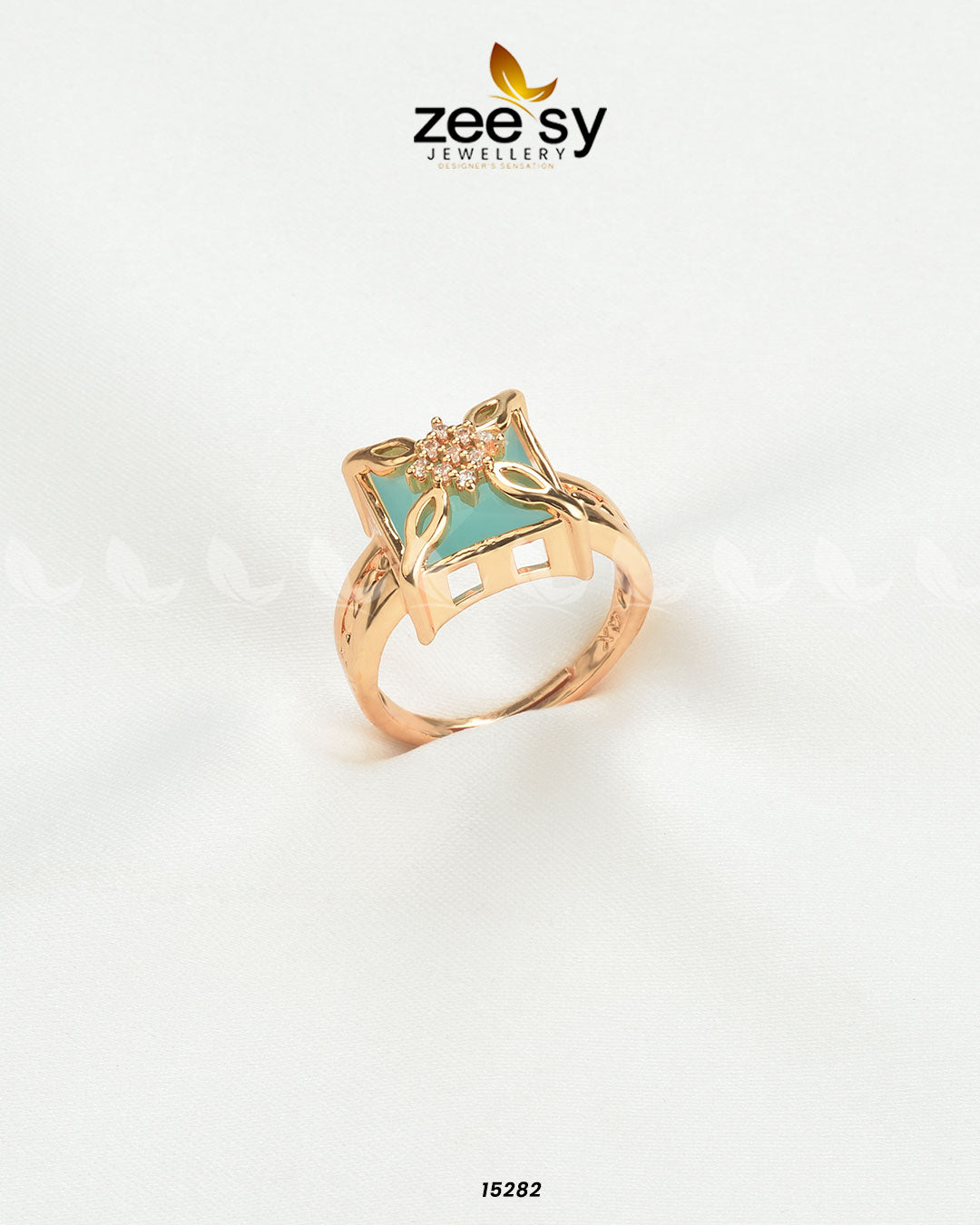 Solstice Ring - by - Libasekhas UK - Registered Vendor of : Zeesy - 100% Original Designer Dresss