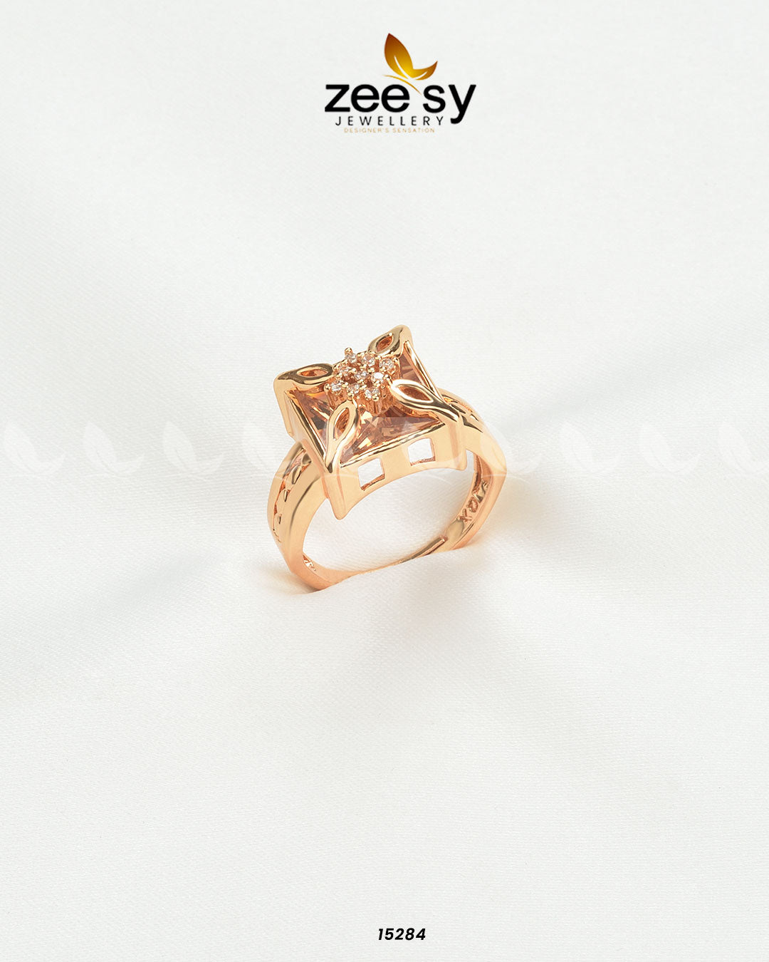 Solstice Ring - by - Libasekhas UK - Registered Vendor of : Zeesy - 100% Original Designer Dresss