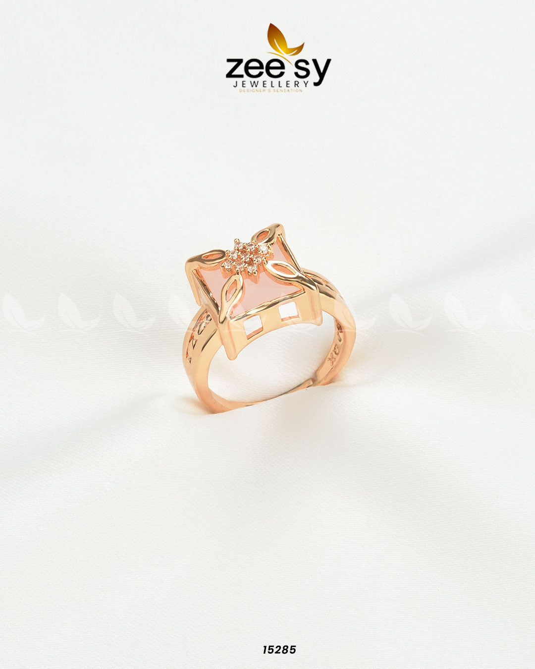 Solstice Ring - by - Libasekhas UK - Registered Vendor of : Zeesy - 100% Original Designer Dresss